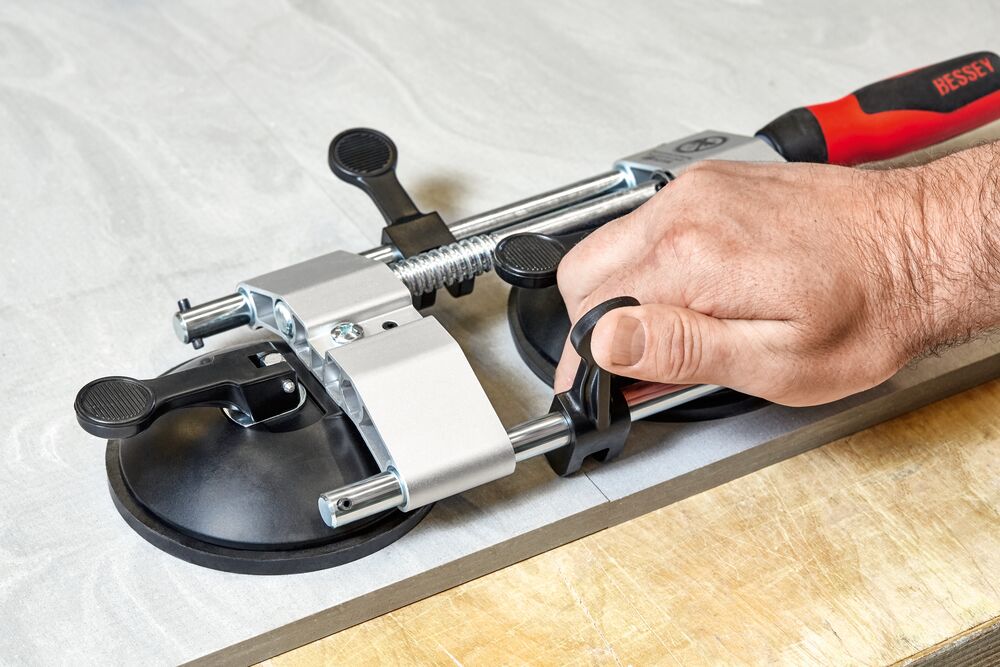 Platenspanner PS55, spanwijdte 10 - 55 mm