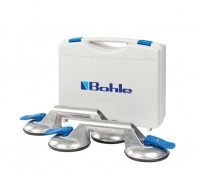 Veribor® Aluminium zuigheffer 2 naps set (inclusief koffer).