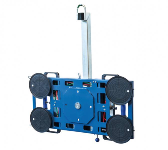 Vacuümhefsysteem Bohle, 180 kg, handmatig pompen, draaglast tot 180 kg