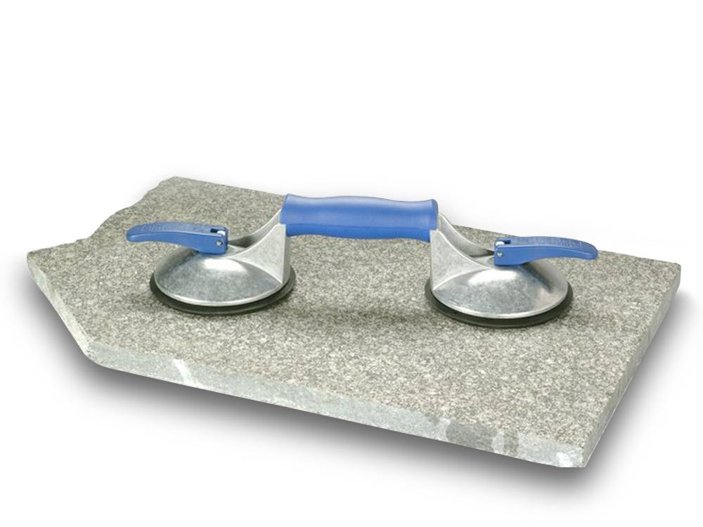 Veribor® blue line zuigheffer met afdichtingslip.