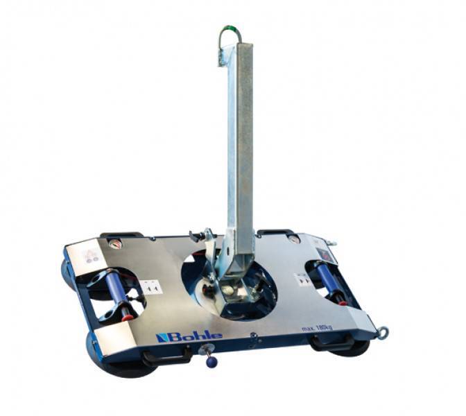 Vacuümhefsysteem Bohle, 180 kg, handmatig pompen, draaglast tot 180 kg