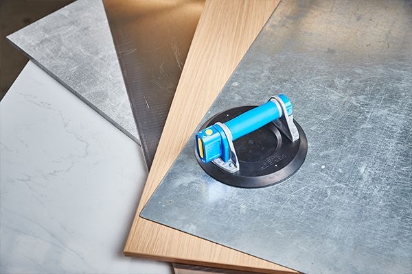 Veribor® accu-zuigheffer van aluminium